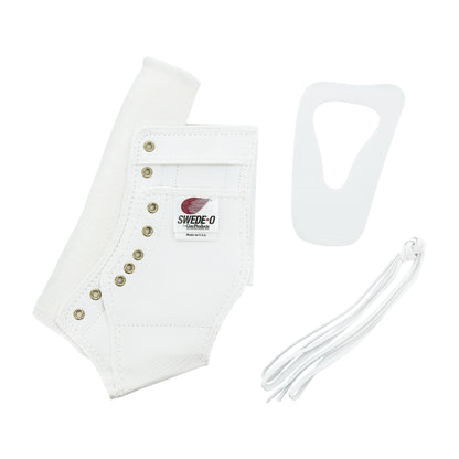 Ankle Support for a Sprain – Swede-O Ankle Lok Brace, Padded Tongue, White
