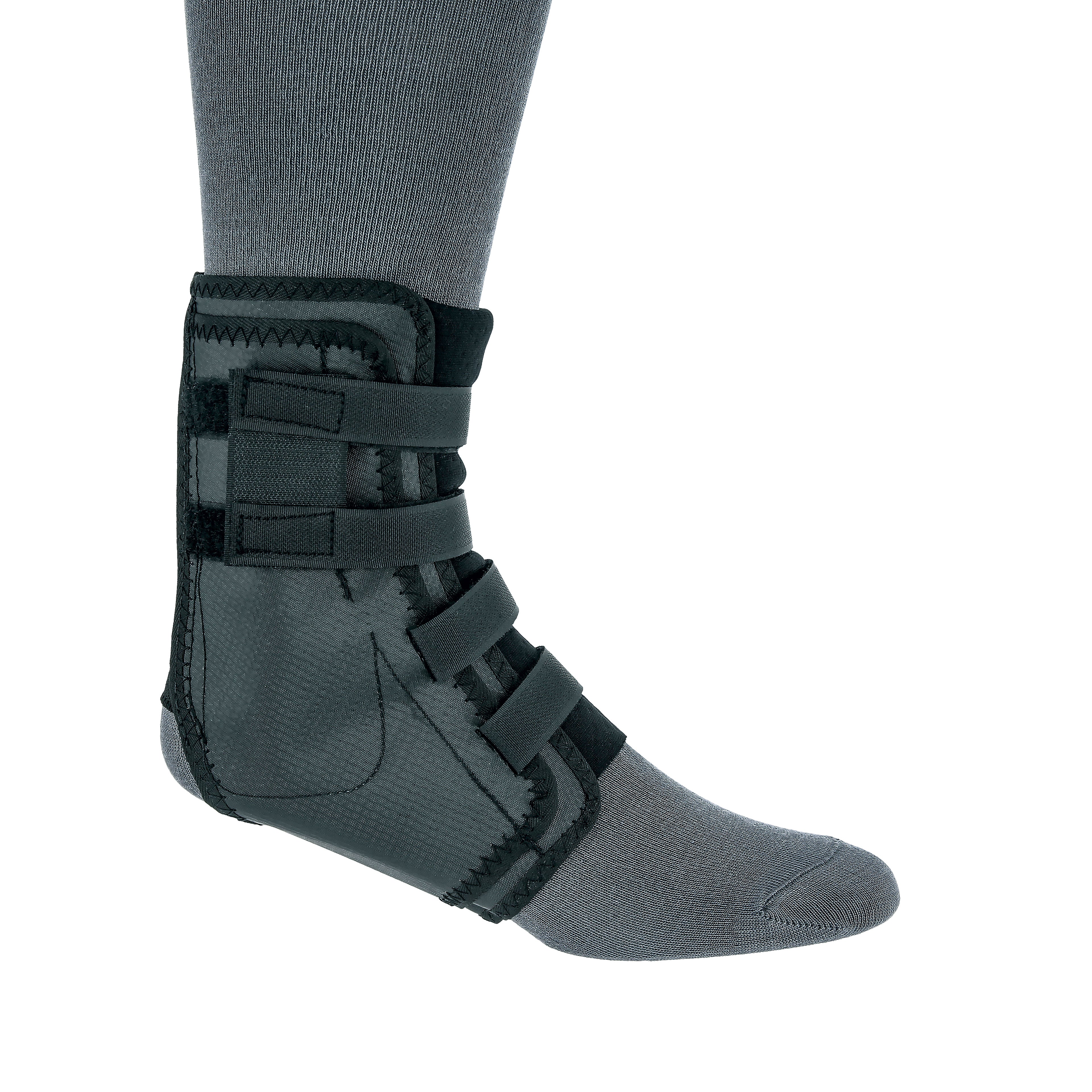 Swede-O Easy Lok hook and loop ankle brace for all day wear and long shifts