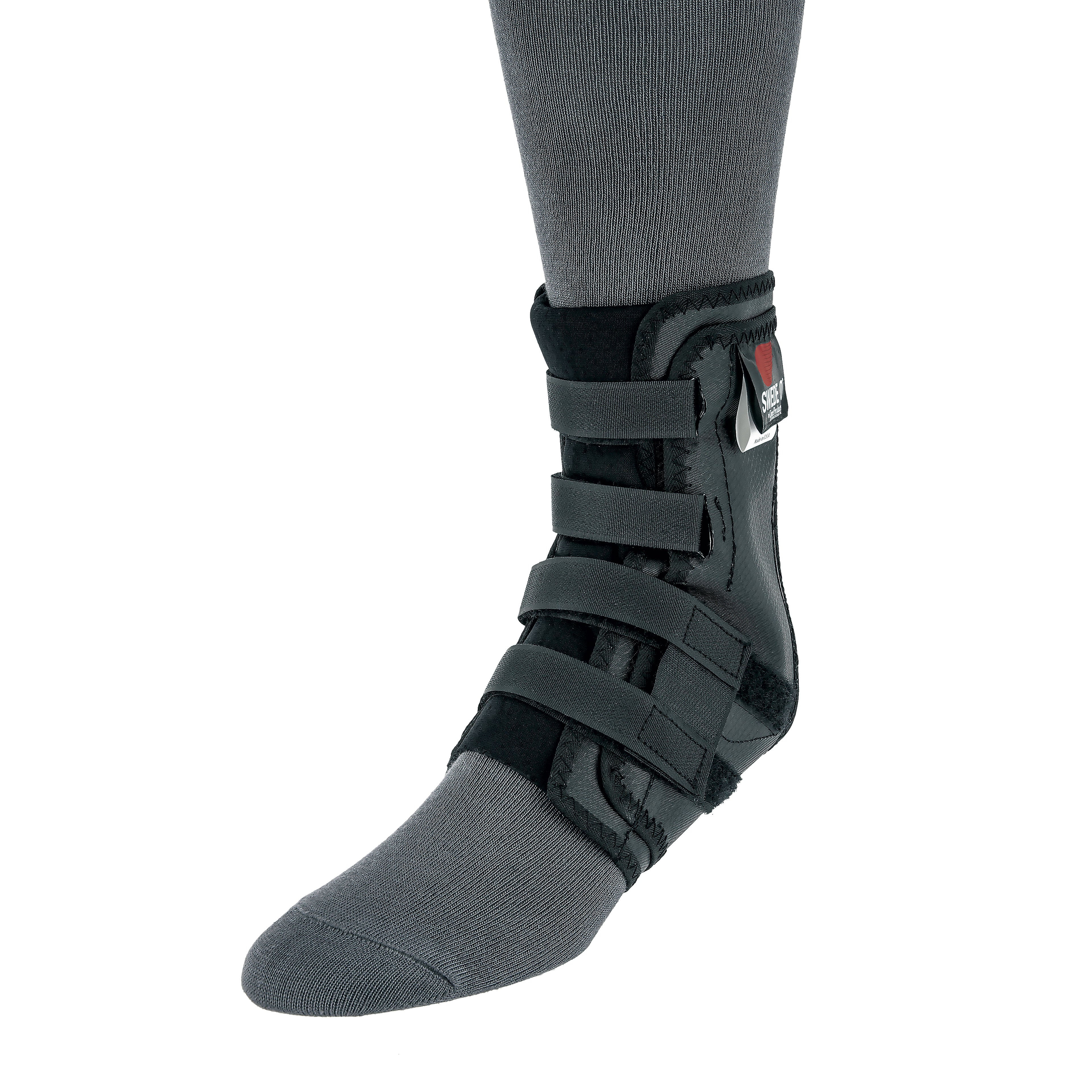 Swede-O Easy Lok hook and loop ankle brace for all day wear and long shifts