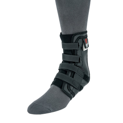 Swede-O Easy Lok hook and loop ankle brace for all day wear and long shifts