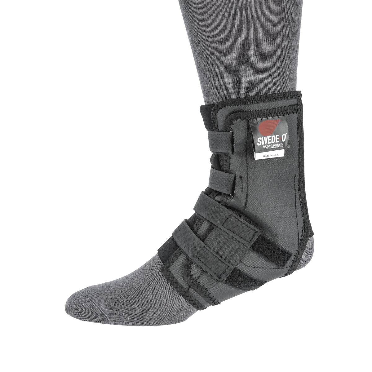 Swede-O Easy Lok ankle brace angled product view for workday ankle support