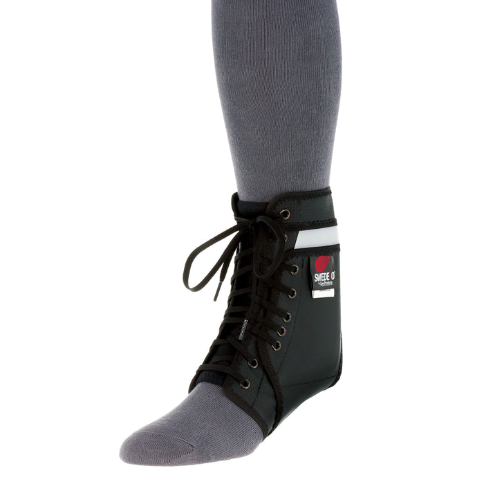 Swede-O Ankle Loc adjustable ankle brace with removable stabilizers for recovery