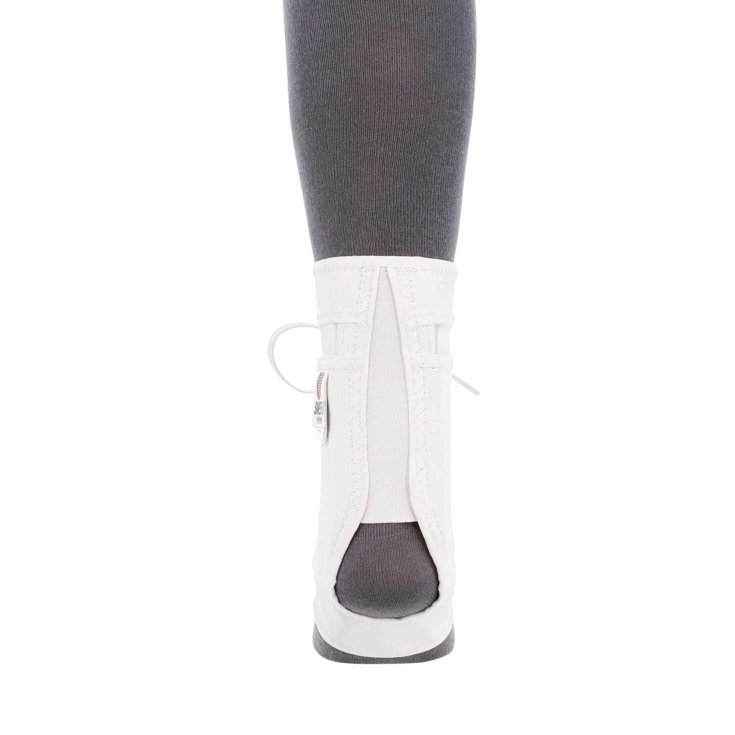 Swede-O Ankle Lok lace-up ankle brace back view showing heel and stabilizer support