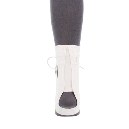 Swede-O Ankle Lok lace-up ankle brace back view showing heel and stabilizer support