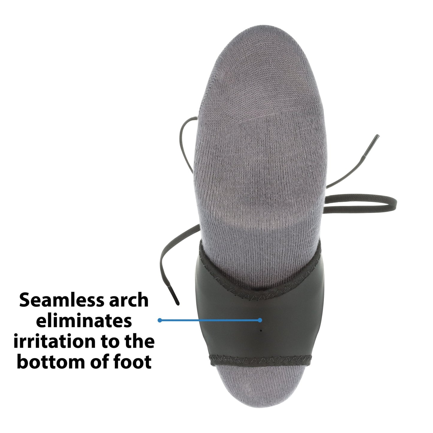 Bottom view of Swede-O Tarsal Lok ankle brace